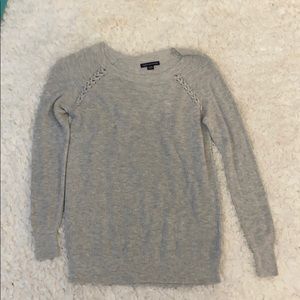 American eagle grey sweater